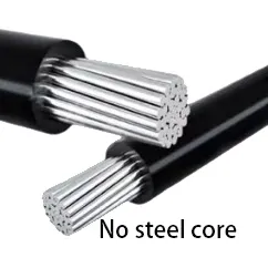 Aeria bundled funem non ferro core